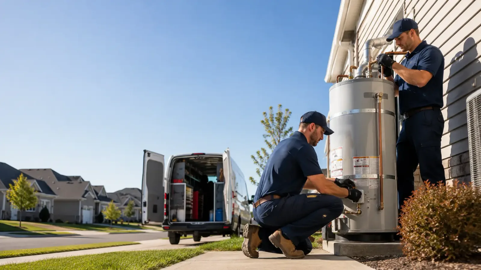 Water Heater Installation in Raleigh, ND
